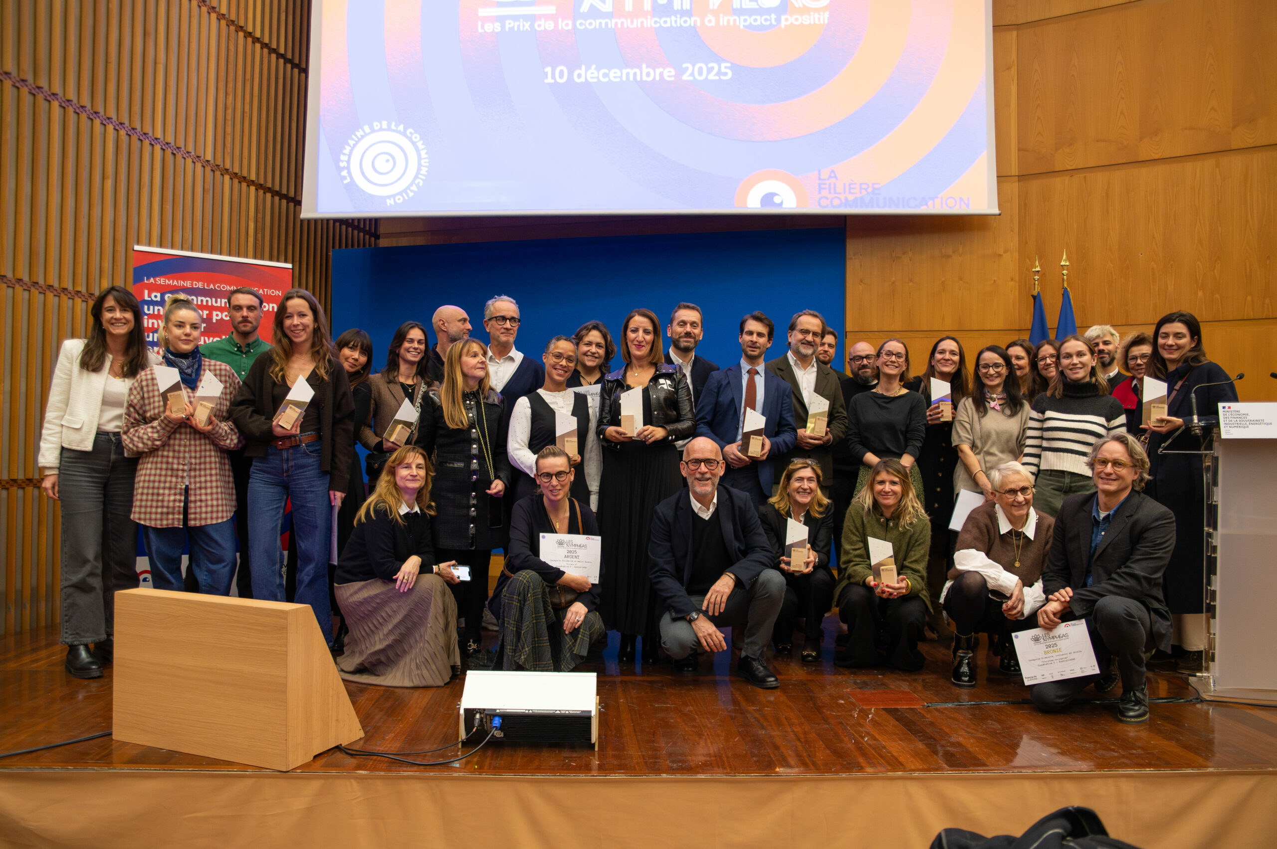 Communication à impact positif :  les lauréats de la deuxième édition des Prix Nymphéas dévoilés