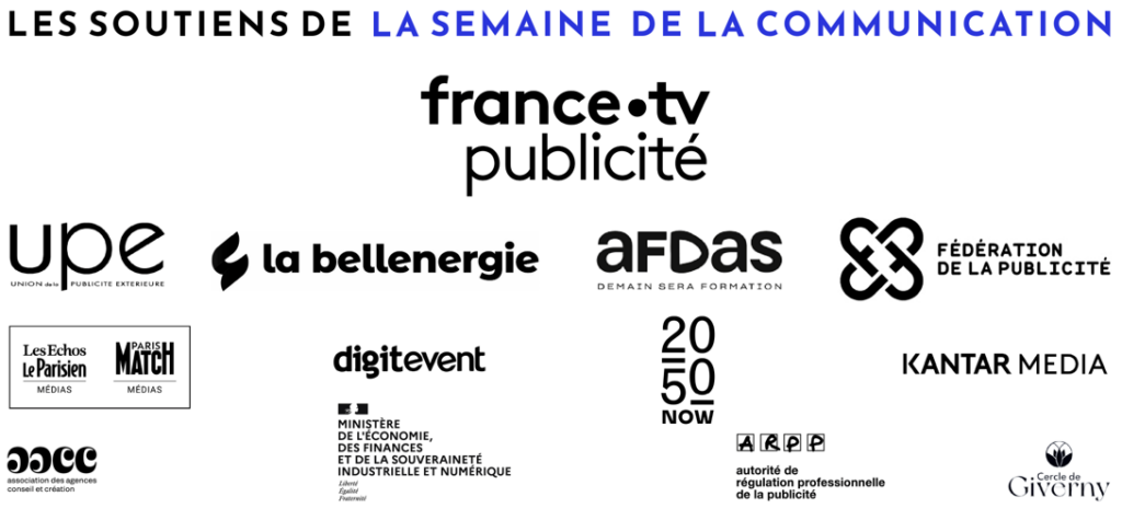 Les soutiens de la Semaine de la Communication